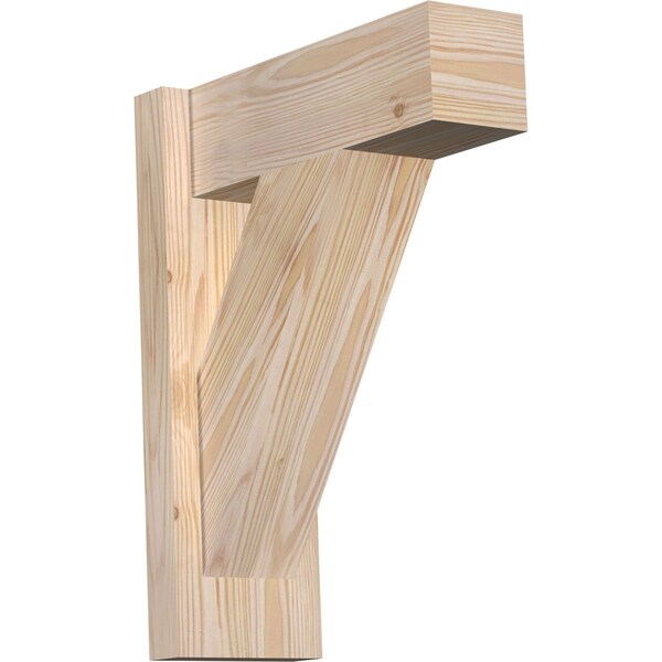 Ekena Millwork Traditional Block Smooth Outlooker, Douglas Fir, 5 1/2"W x 14"D x 18"H OUT06X14X18TRA05SDF - main
